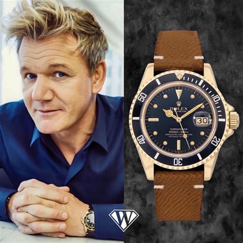 gordon ramsay rolex submariner.